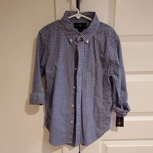 Boy's Polo Ralph Lauren button down blue shirt